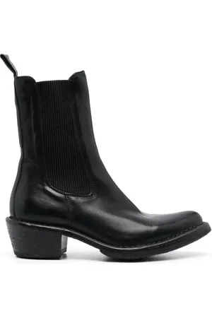 Moma Bottines en cuir à bout pointu