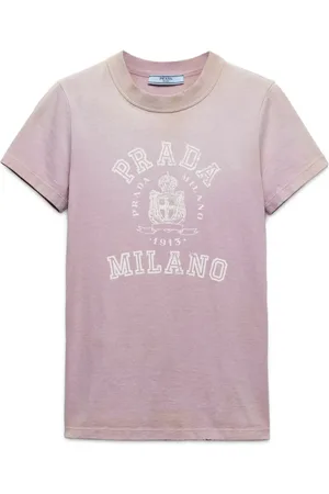 Prada T-shirt à logo imprimé