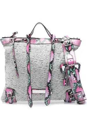 Acne Studios Sac à motif monogrammé en jacquard