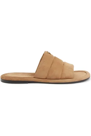 Giuseppe Zanotti Claquettes matelassées Harmande en daim