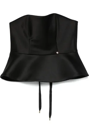 NISSA Haut corset en taffetas