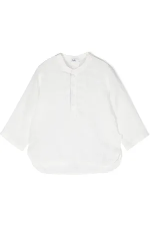 Il gufo Chemise en lin à manches longues