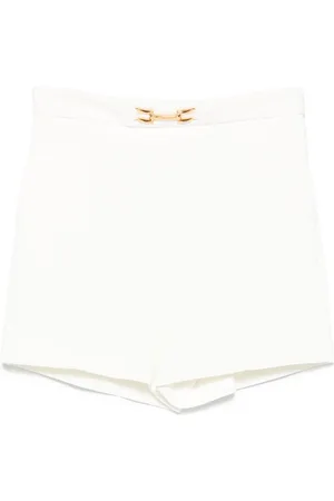Elisabetta Franchi Short à détail de mors