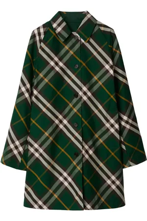Burberry Manteau réversible à carreaux