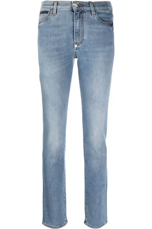 Philipp Plein Jean slim à taille mi-haute