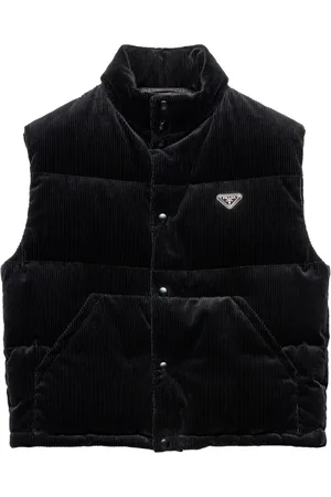 Prada Gilet en velours côtelé