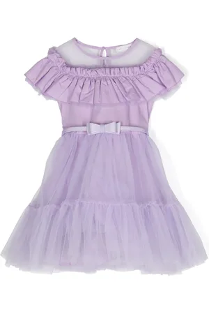 MONNALISA Robe en tulle à volants