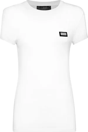Philipp Plein T-shirt à plaque logo