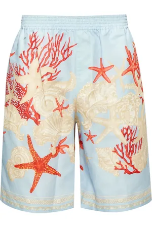 VERSACE Short Barocco-Sea en coton