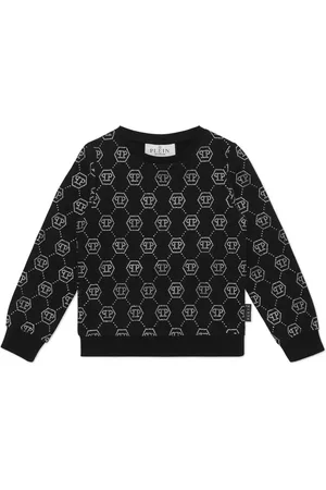 Philipp Plein T-shirt à motif monogrammé en clous