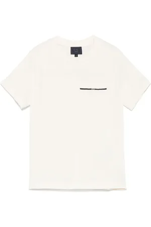 FAY T-shirt à bande logo