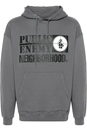 NEIGHBORHOOD X Public Enemy hoodie à imprimé graphique