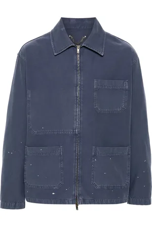 Golden Goose Veste en jean à effet usé