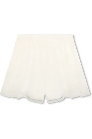 Chloé Short en coton biologique à broderies