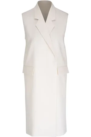 Totême Blazer long à design sans manches
