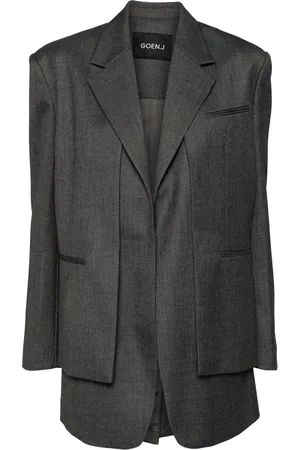GOEN.J Blazer à design superposé