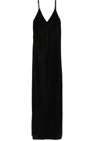 BLANCA Robe longue en velours