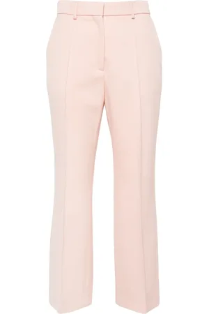 Lanvin Pantalon en laine à coupe évasée