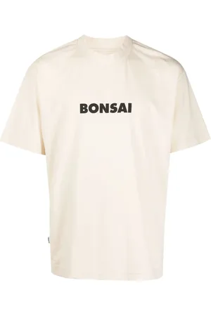 BONSAI T-shirt en coton à logo imprimé