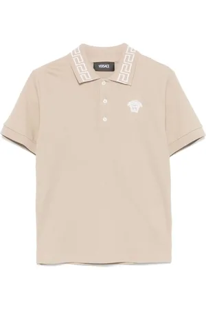 VERSACE Polo à motif Medusa brodé