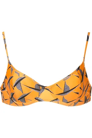 Lygia & Nanny Haut de bikini Fiji à imprimé graphique