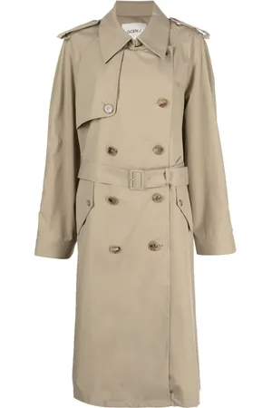 GOEN.J Trench à boutonnière croisée