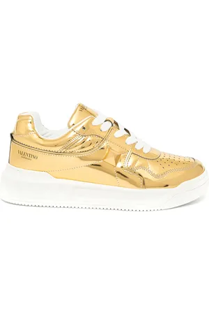 VALENTINO GARAVANI Baskets One Stud à fini métallisé