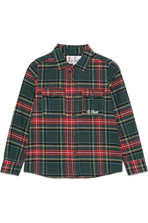 MC2 SAINT BARTH Chemise Ski Snoopy Tartan