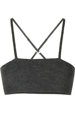 Cashmere In Love Haut Babett crop en cachemire et laine mélangés