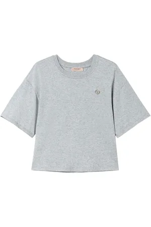 Twin-Set T-shirt à logo appliqué
