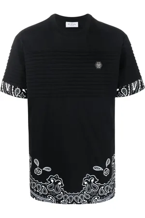 Philipp Plein T-shirt à imprimé bandana