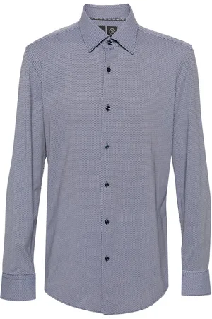 HUGO BOSS Chemise à imprimé géométrique