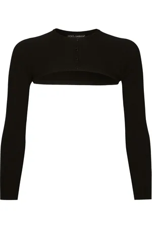 Dolce & Gabbana Cardigan crop à boutonnière