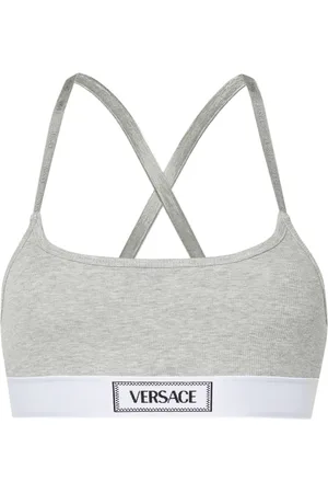 VERSACE Brassière à bande logo