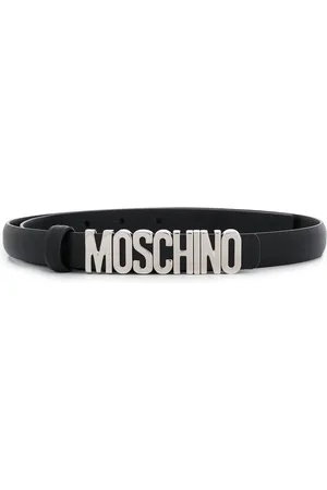 Moschino Ceinture à plaque logo