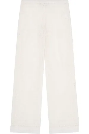 Alanui Pantalon Kiss by the Book à coupe droite