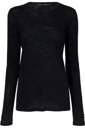 Proenza Schouler T-shirt en jersey à manches longues