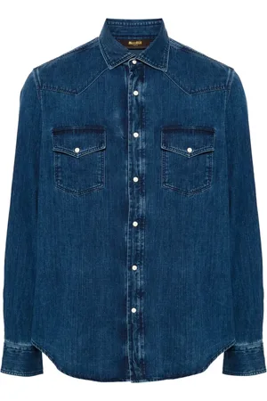 MOORER Chemise Larrie en jean