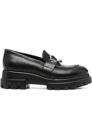 AGL ATTILIO GIUSTI LEOMBRUNI Mocassins Monique en cuir à semelle épaisse