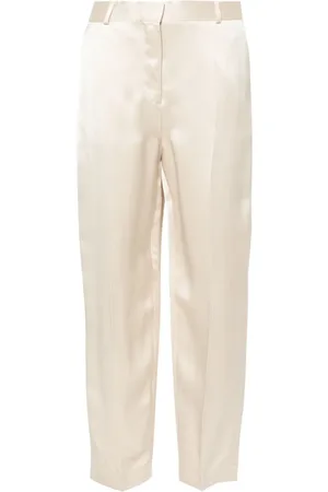 Totême Pantalon satiné à taille basse