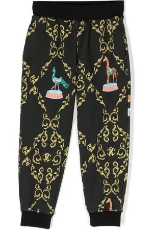 Roberto Cavalli Pantalon de jogging à imprimé Art Déco