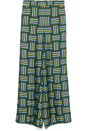 Dorothee Schumacher Pantalon imprimé en soie