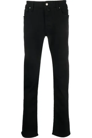 Jacob Cohen Jean droit à taille mi-haute
