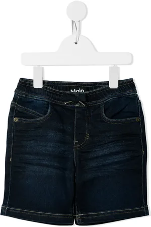Molo Short en jean à patch logo