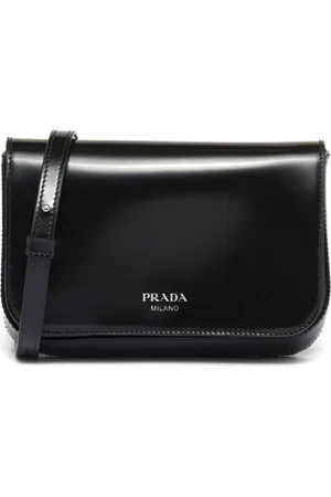 Prada Sac en cuir à logo imprimé