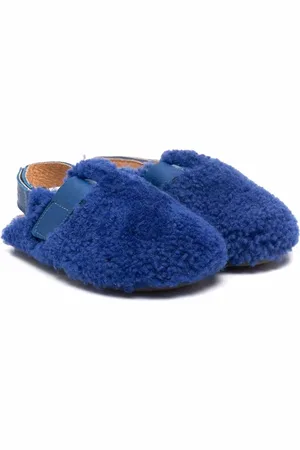PèPè Chaussons lainés à bride arrière