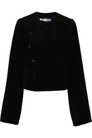Comme des Garçons Veste en laine à découpes