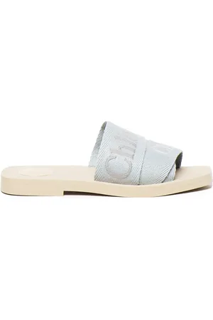 Chloé Claquettes à logo imprimé