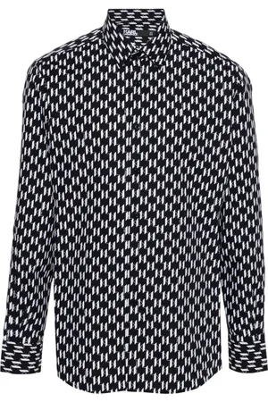 Karl Lagerfeld Chemise à logo all-over