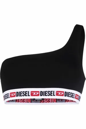 Diesel Haut crop à design à une épaule